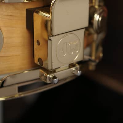DW 4.5x13" Pre-Collector's Series Snare Drum - Satin Natural Oil - Carl Allen image 6