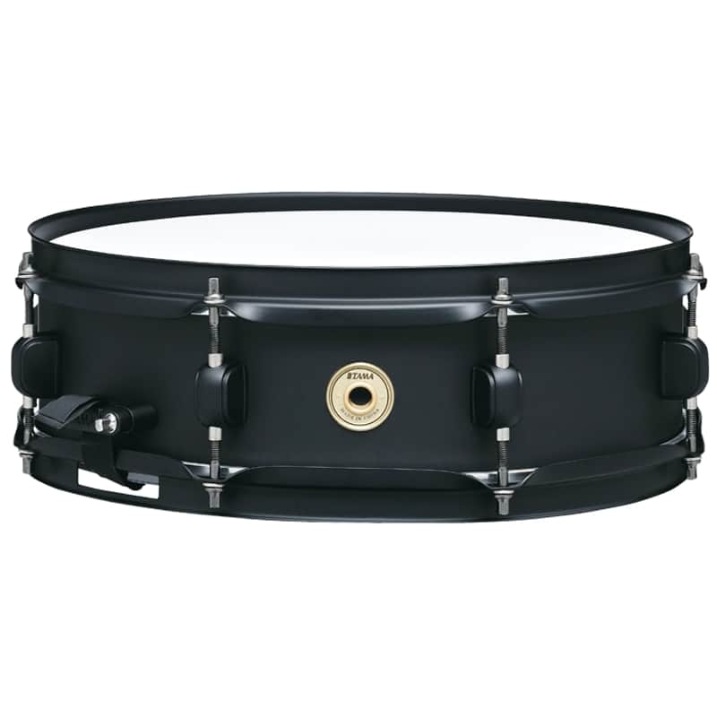 Tama BST134BK 4x13 Snare Drum, Metalworks Steel, Black/Black image 1