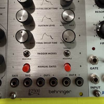 Behringer 1003 Dual Envelope Generator Eurorack Module 2021 - Present - Silver image 1