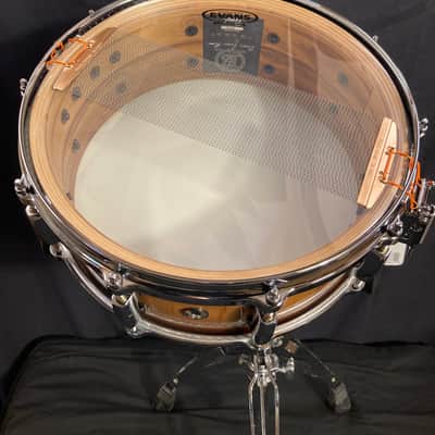 Pearl Brian Frasier Moore Signature 5.5x14" BFM1455, 12-Ply Maple Snare Drum 2002 image 13