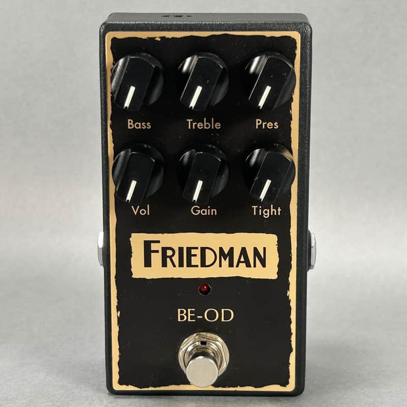 Friedman BE-OD Overdrive Pedal - Black image 1