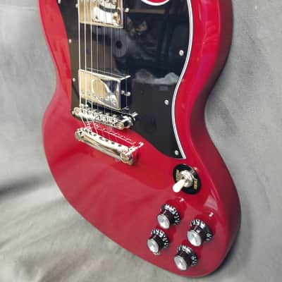 2025 Epiphone SG Standard Cherry with case image 5