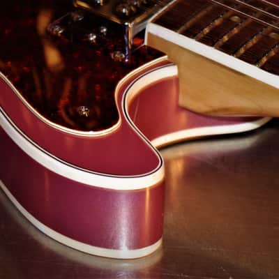 Mosrite Bluesbender 500 1972 Burgundy Mist Metallic. Rejuvenated. Rare. One of a kind. TV Jones pup image 16