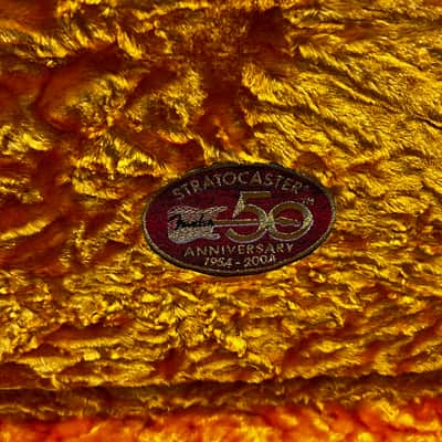 2005 Fender 50th Anniversary American Deluxe Stratocaster Sunburst image 15