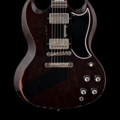 Gibson Custom Shop M2M 1961 SG Standard Striped Murphy Lab Heavy Aged - Walnut #00431 image 1