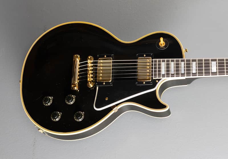 Gibson Custom Shop 1957 Les Paul Custom Reissue - VOS Ebony 2 Pickup image 1