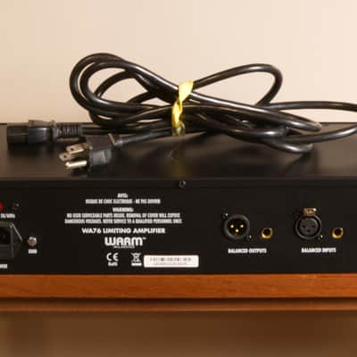 Warm Audio WA76 Limiting Amplifier 2014 - Present - Black image 2