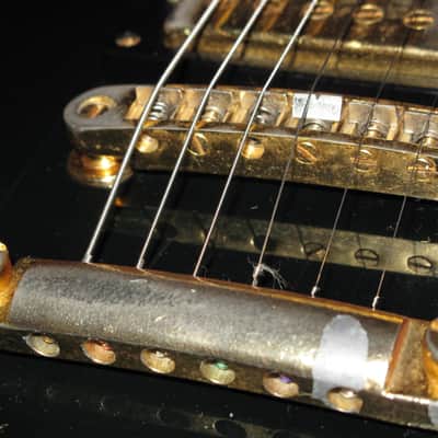 Vintage 1970s Lawsuit Black Beauty Single Cut - Made in Japan - Original Maxon Pickups Mann (Ibanez) image 16