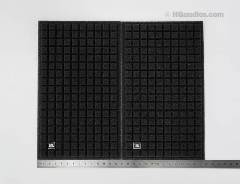 Custom JBL L100, L100 Century Replacement Foam Grilles (Pair) - Custom Made - 5-Year HQaudios Warranty image 1