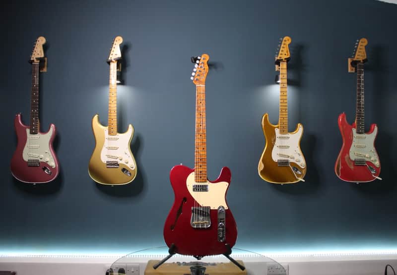 Fender CS Masterbuilt Tele by Yuri Shishkov 2017 - Dark Cherry image 1