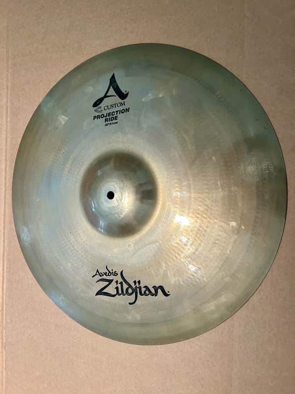 Zildjian 20" A Custom Projection Ride Cymbal 1997 - 2020 - Brilliant image 1