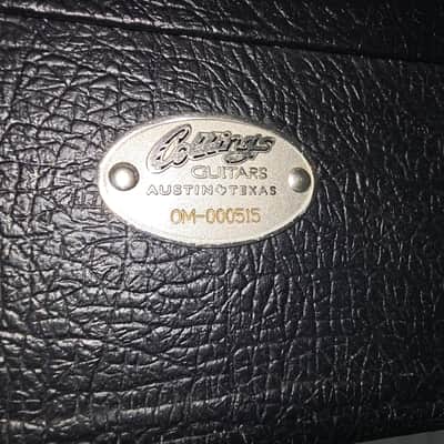 Collings hand made guitar case- Black image 2