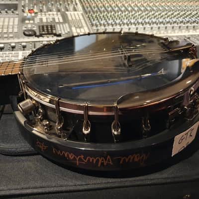 Megadeth Banjo owned by Dave Mustaine! Used to write, record "The Blackest Crowe" song on album! image 4
