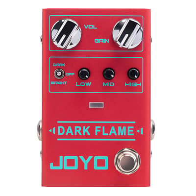 JOYO R-17 Dark Flame Distortion Pedal High Gain Metal Pedal Suit for Riff or Solo Play image 1