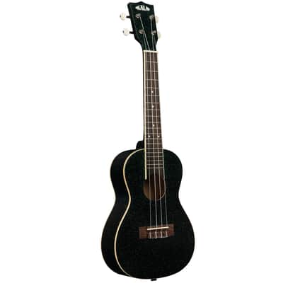 Kala Brand Black Galaxy Sparkle Concert Ukulele image 2