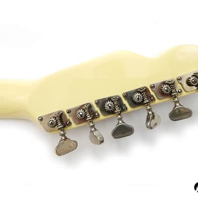 Hofner 175 II Tele e-guitar from 1972 in aged white (Restored, Vintage, Höfner) image 24