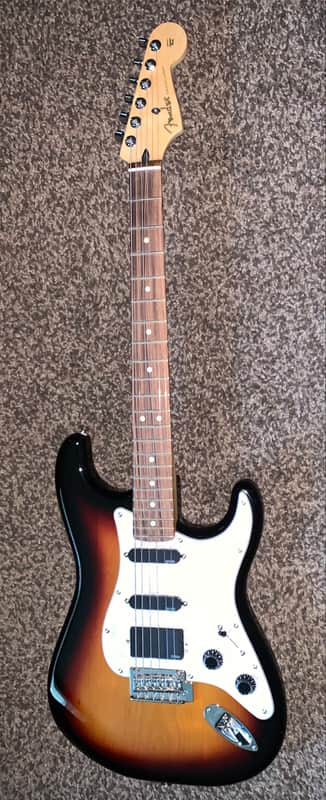 2022 Fender Player Stratocaster sunburst electric  guitar emg pickups image 1