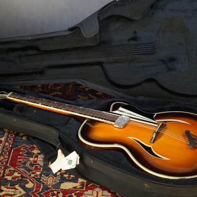 Hemosch Archtop by Todt 1950s - Sunburst w Rellogg PU very Rare image 23