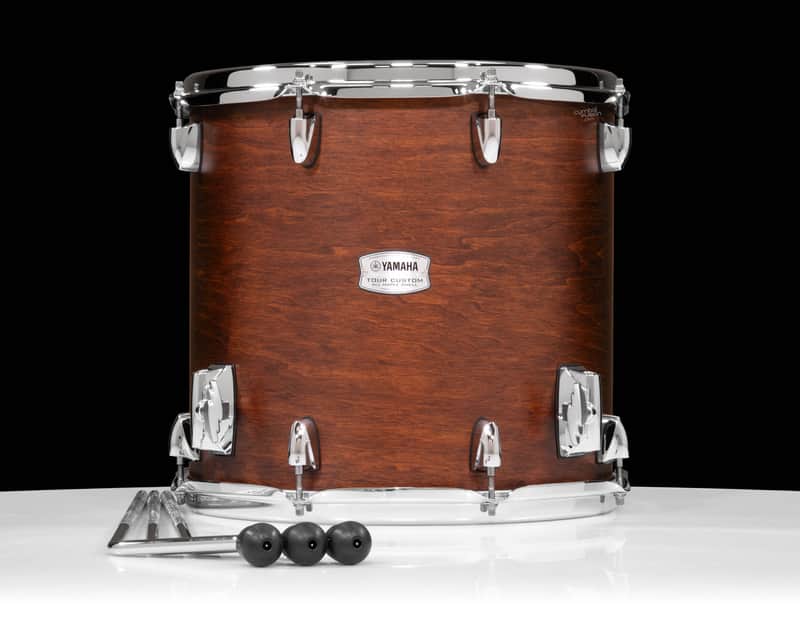 Yamaha Tour Custom 14"x13" Floor Tom - Chocolate Satin image 1