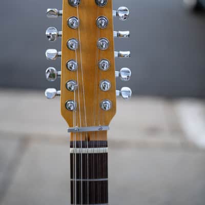 Twelve-a-caster! 2016 Fender American Elite Telecaster, Musikraft 12-string Neck Autumn Blaze Metallic image 2