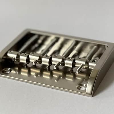 Gibson Grabber & G3 Style Replacement Bridge - Vintage Nickel Finish image 2