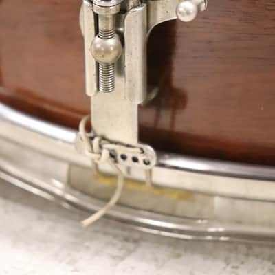 Ludwig Auditorium 6.5x15" 8-Lug Mahogany Snare Drum Vintage 1960's image 5
