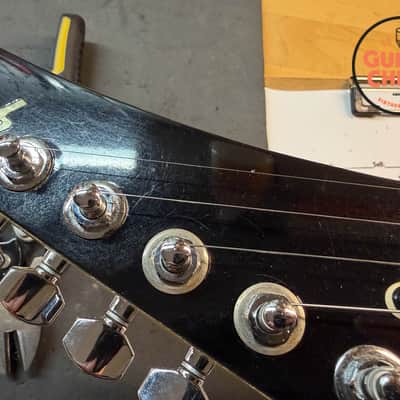 1997 Gibson Explorer ’76 Reissue – Classic White | Original Case | Vintage Patina image 14