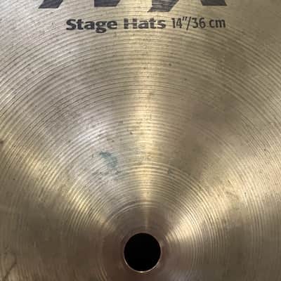Sabian AAX 14" Stage Hi-Hat Cymbals (Used) image 2