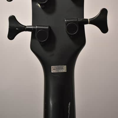 2004 Spector Performer 4 DLX Deluxe Matte Black Finish image 6