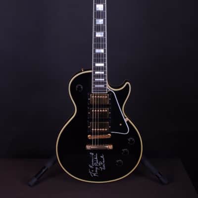 Gibson 57 Custom Shop Les Paul Mickey Baker Model Signed by Les 1957 Black image 2