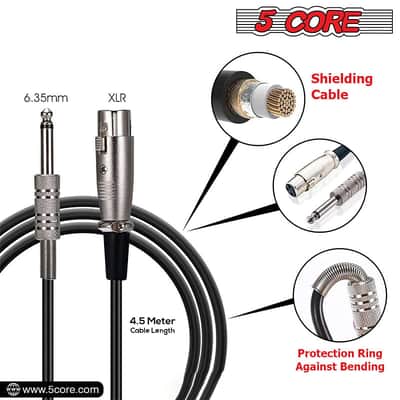 5Core XLR Microphone Dynamic Mic Karaoke Singing Studio Microfono Handheld Mics-ND 58 2PCS image 19