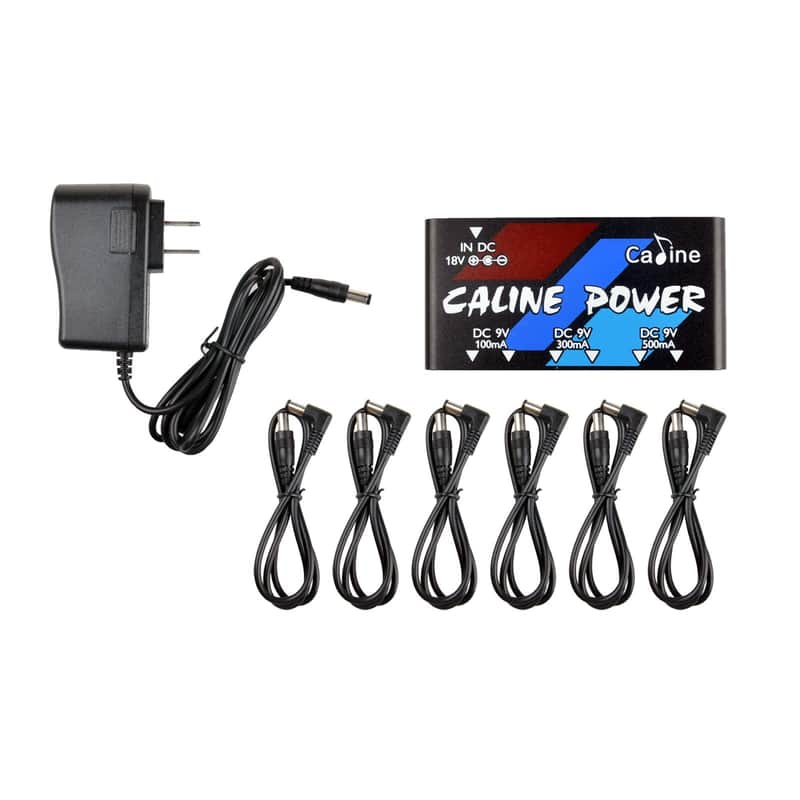 Caline CP-02 Mini Guitar Power Supply 6 DC Outputs for 9V Effect Pedal (Price includes the import duty for US buyer) image 1