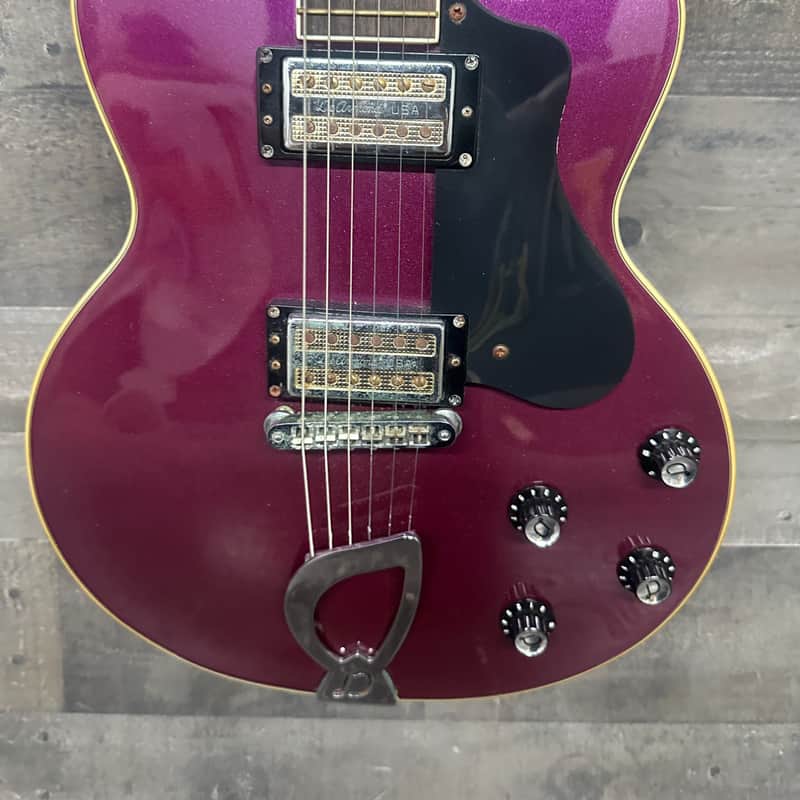 1999 DeArmond M75 Purple Sparkle