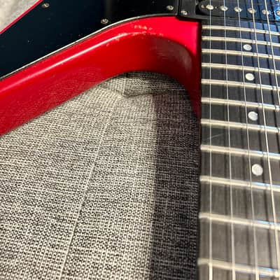 Gibson USA Explorer 1984 with factory Kahler Tremolo Bridge - Ferrari Red image 22