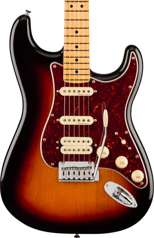 Fender Player II Modified Stratocaster HSS Electric Guitar, Maple Fingerboard, 3-Color Sunburst image 1