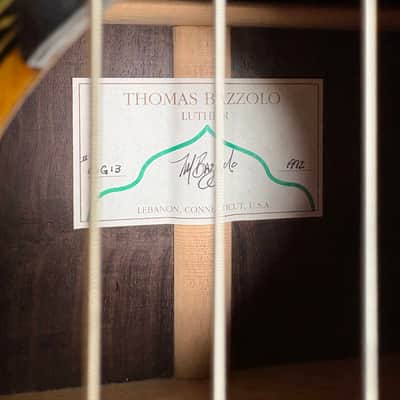 Thomas Bazzolo 1992 Concert Classical Guitar – Spruce / Indian Rosewood, 660mm + 54mm image 7