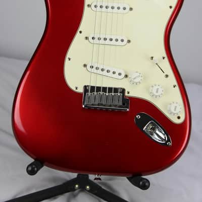 Fender Stratocaster Strat 2004 Candy Apple Red USA 50th Anniversary Clean with case image 2
