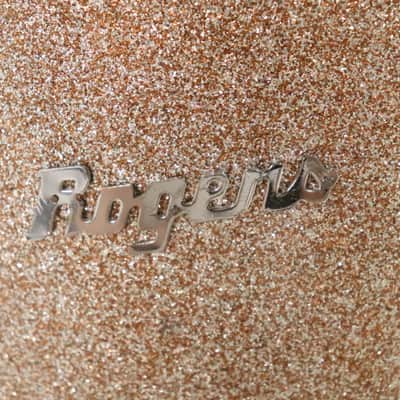 Rogers 14x14" Cleveland Holiday Floor Tom Drum Vintage 1960's Champaign Sparkle image 2