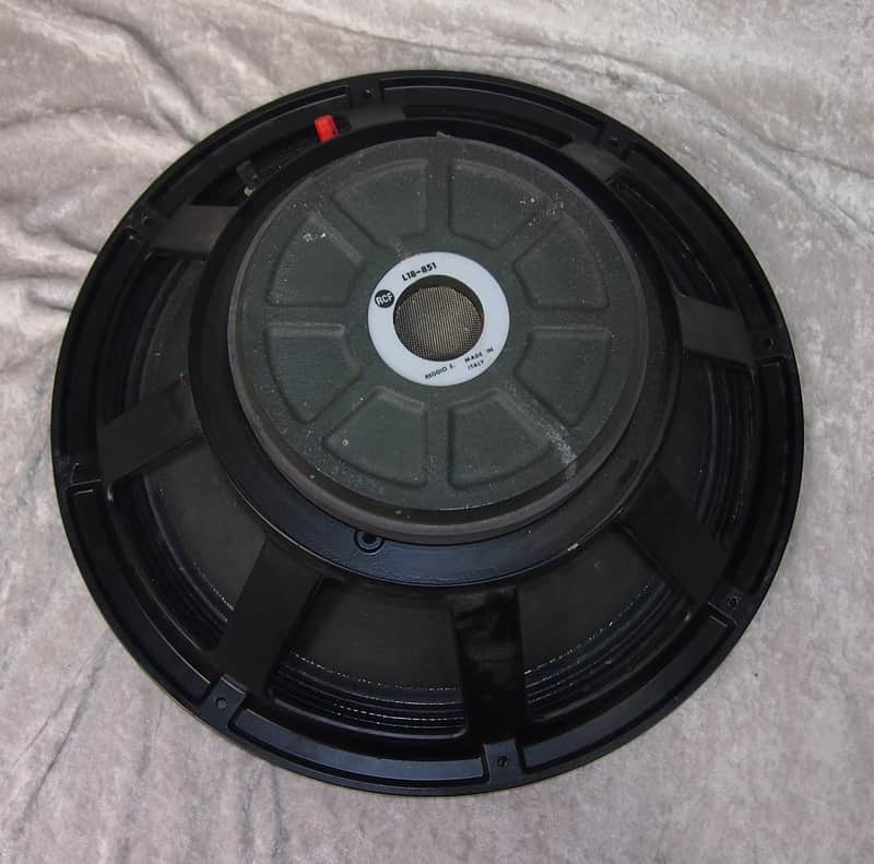 RCF L18-851KN イタリア製 ウーファー １８インチ RCF L18 851 18 inch subwoofer speaker 8 ohms | Reverb