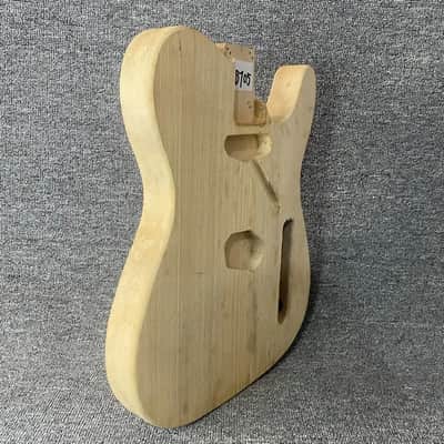 Basswood Unfinished Tele Style Guitar Body image 6