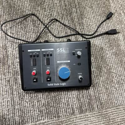 Solid State Logic SSL 2 USB Audio Interface 2020 - Present - Black image 4