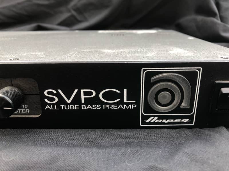Ampeg SVPCL All Tube Bass Preamp rack mount SVP CL pre amp recording DI d.i. image 1