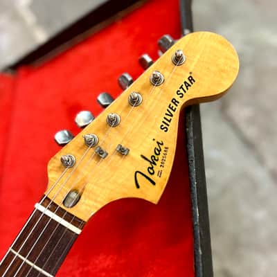 Tokai Silver Star strat 1980’s sunburst original vintage MIJ Japan SS-38 Stratocaster killer strat image 7