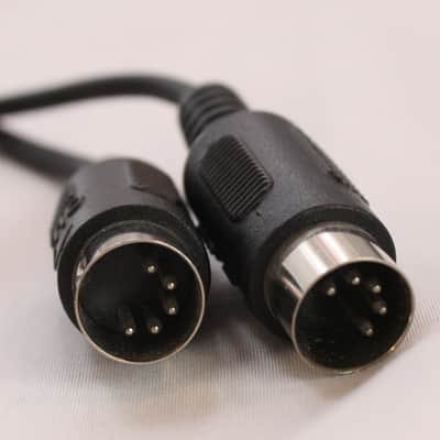 Casio PC MIDI Cable for Musical Keyboards Cable Dual 5 Pin XLR Male to 15 Pin Male & 15 Pin Female image 3