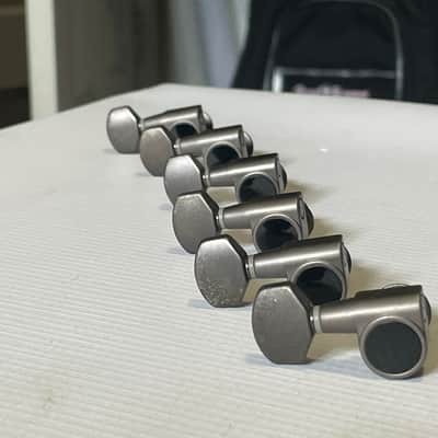 2000's Ibanez RG5EX1 Guitar Dual Pin Powder Cosmo Reverse Tuners Tuning Pegs 6 In Line image 3