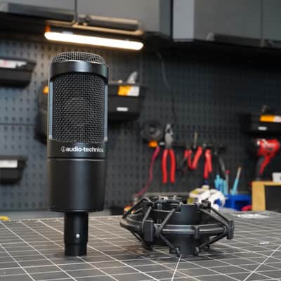 Audio-Technica AT2035 Large Diaphragm Cardioid Condenser Microphone 2010s - Black