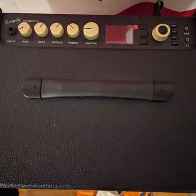 Fender Rumble Studio 40-Watt 1x10" Bass Combo 2018 - Present - Black image 2