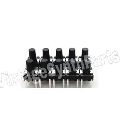 Yamaha FS1R FM Tone generator set of 10 pushbutton panel tact switch switches
