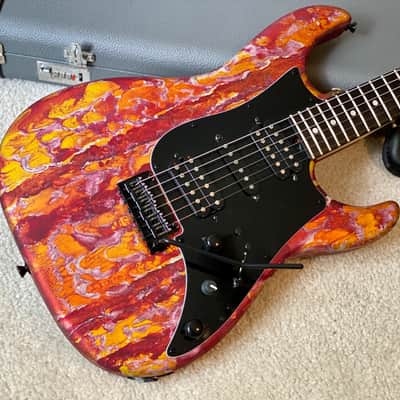 2020 James Tyler Studio Elite HD - Fire Shmear, Reverse Headstock image 1