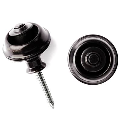 Dunlop Straplok Strap Retainers Dual Design black image 2